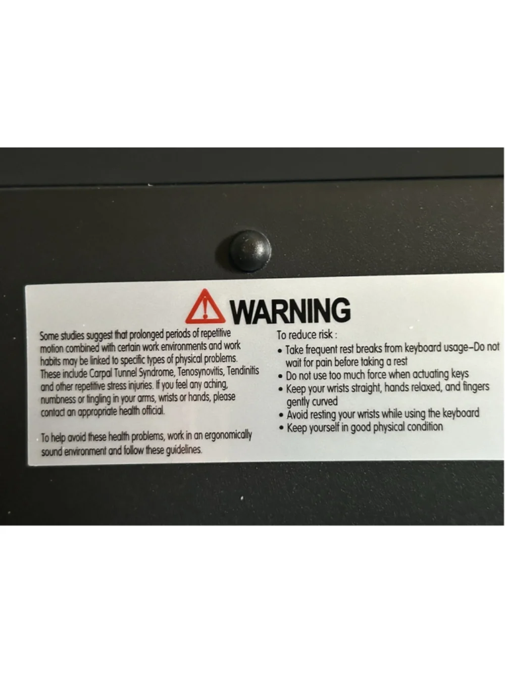 Key Source International KSI-1801 Black Backlit Keyboard Side Numbers